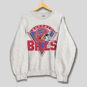 Vintage Buffalo Bills Logo Football Sweatshirt Retro NFL Buffalo Bills Shirt Tee